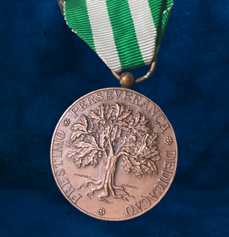 Medalha atribuída