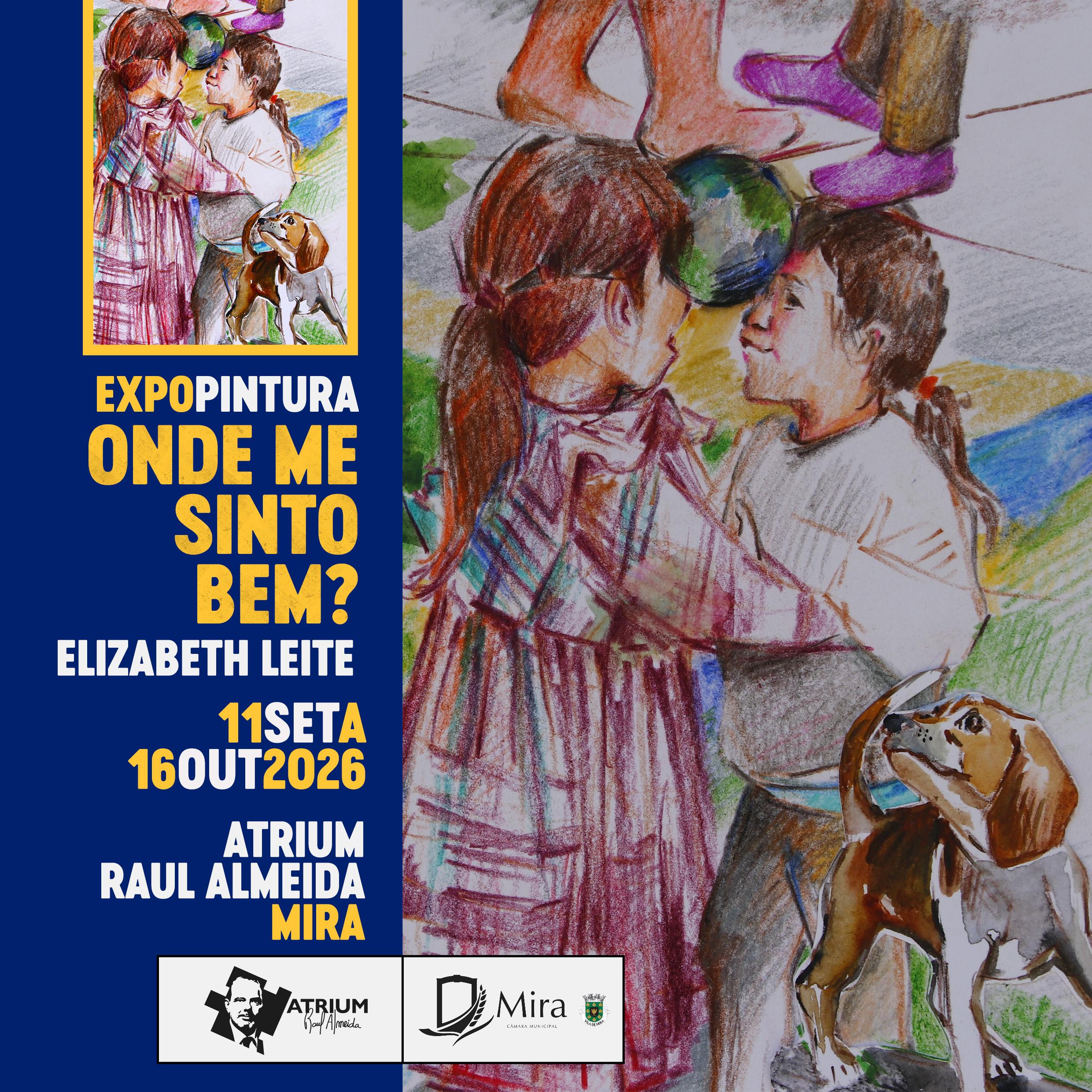 Cartaz de Onde me sinto bem? em Atrium Raul Almeida